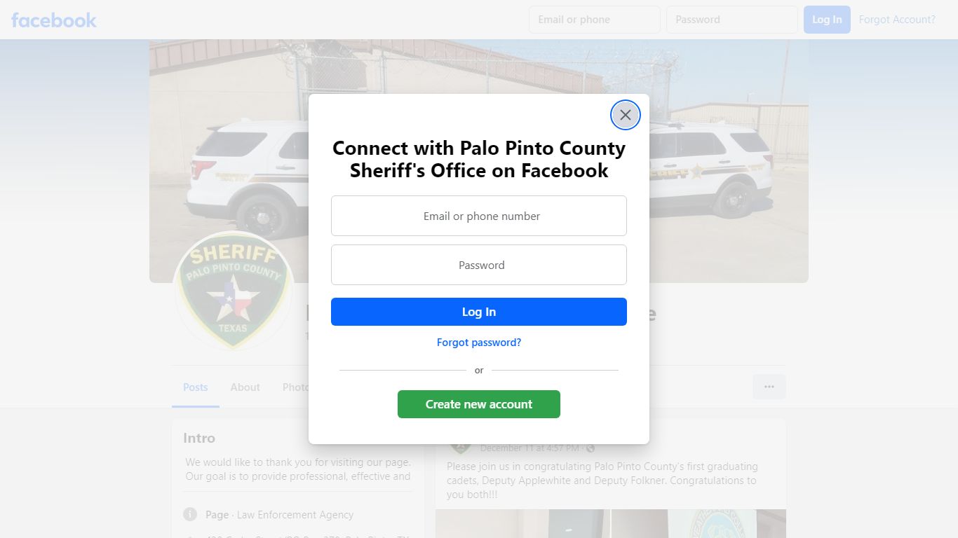 Palo Pinto County Sheriff's Office | Palo Pinto TX - Facebook